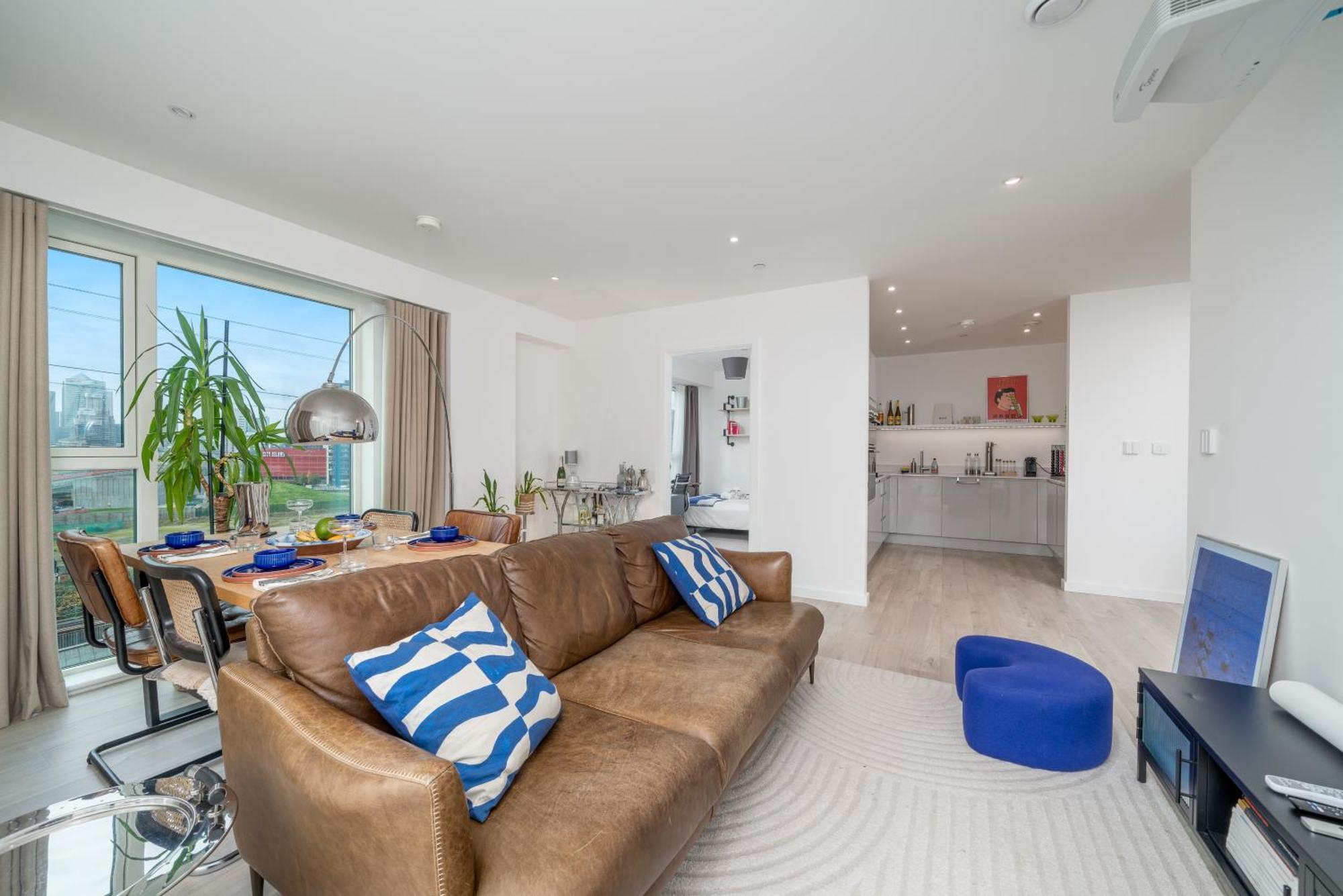 Waterview With Ultra Fast Wifi Close To Excel And O2, Corporates And Contractors Welcome Londra