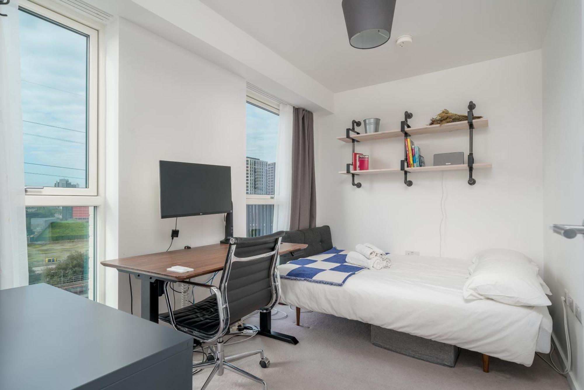 Waterview With Ultra Fast Wifi Close To Excel And O2, Corporates And Contractors Welcome Appartamento